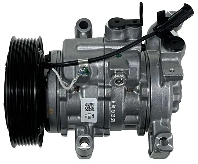 COMPRESSOR AR CONDICIONADO DENSO TOYOTA HILUX 2.72.8 2016 POLIA 7PK PRETA 120125MM